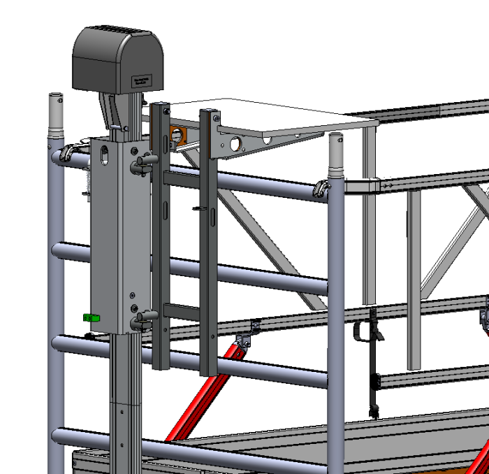 Steigerlift - closeup